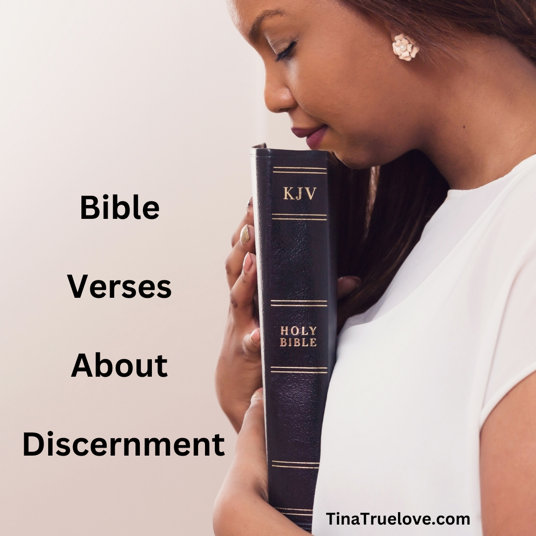 Image, Woman Holding a Bible, Bible Verses About Discernment
